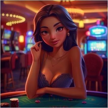 Slot machine reels bonus round ဖွင့်နေသောမြင်ကွင်း
